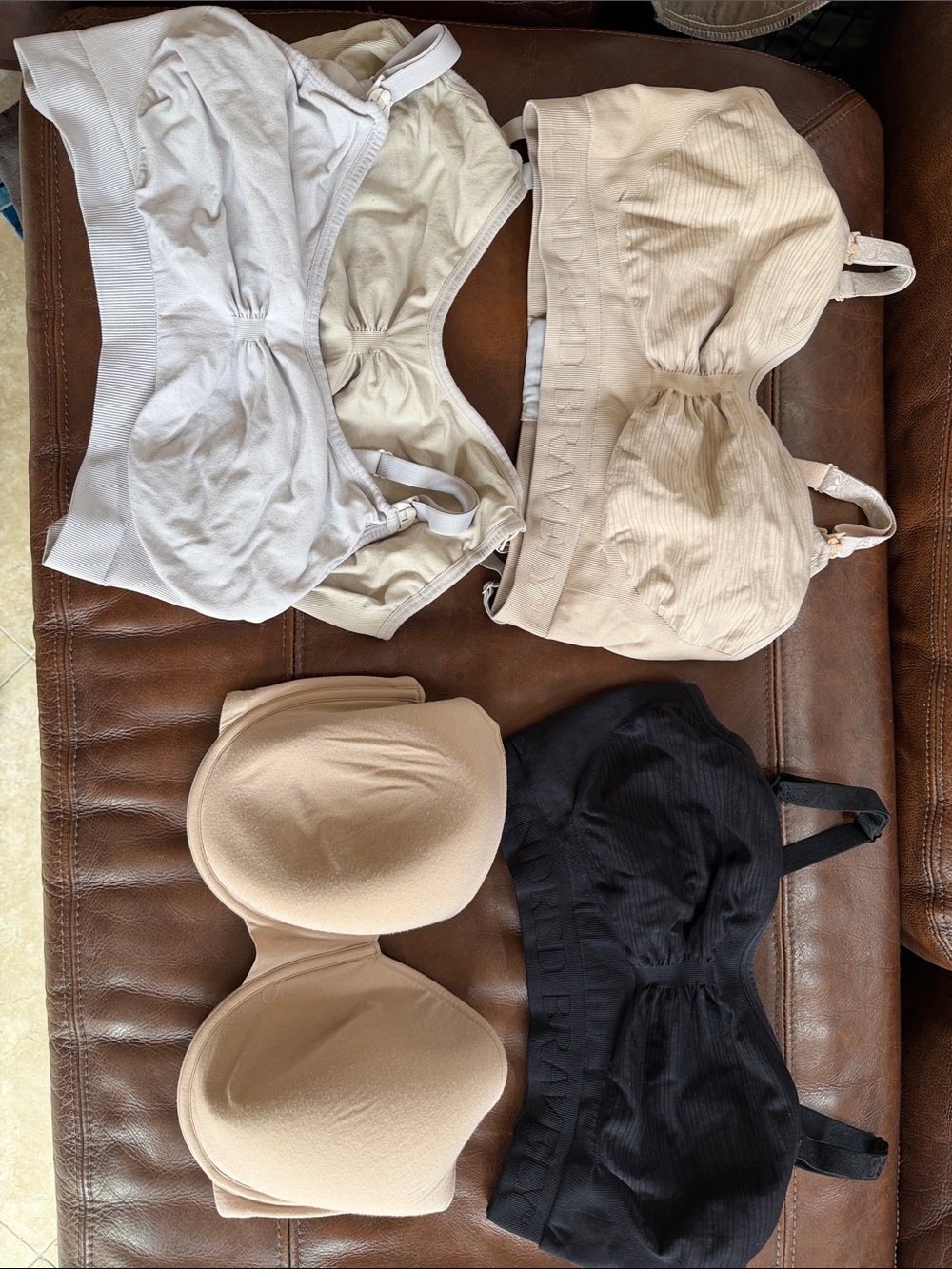 Nursing and pumping bra lot-XXL, medium busty, and 36H
